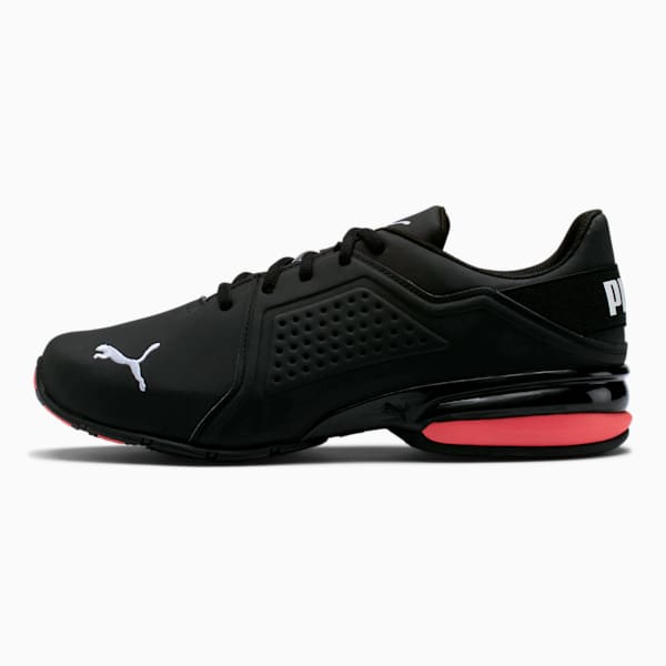 Viz Runner Men's Running Shoes, Puma Black-Puma White, extralarge-IND