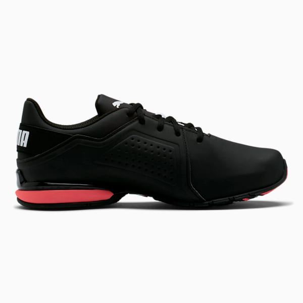 Tenis de entrenamiento para hombre Viz Runner, Puma Black-Puma White, extralarge