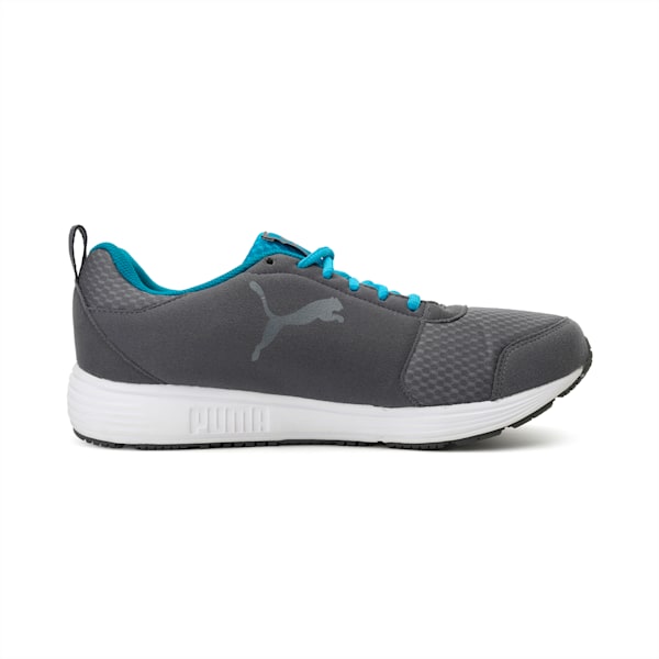 Octans IDP Men's Running Shoes, QUIET SHADE-BLUE DANUBE-Puma White, extralarge-IND