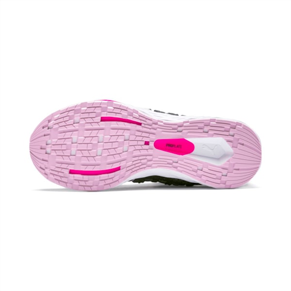 SPEED RACER Women’s Running Shoes, Black-WinsomeOrchid-KPINK, extralarge-IND