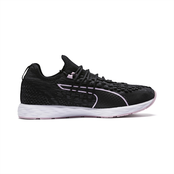 SPEED RACER Women’s Running Shoes, Black-WinsomeOrchid-KPINK, extralarge