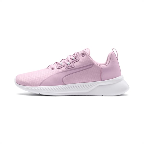 Tishatsu Runner Wn s Puma Black-Puma Whi, Winsome Orchid-Puma White, extralarge-IND