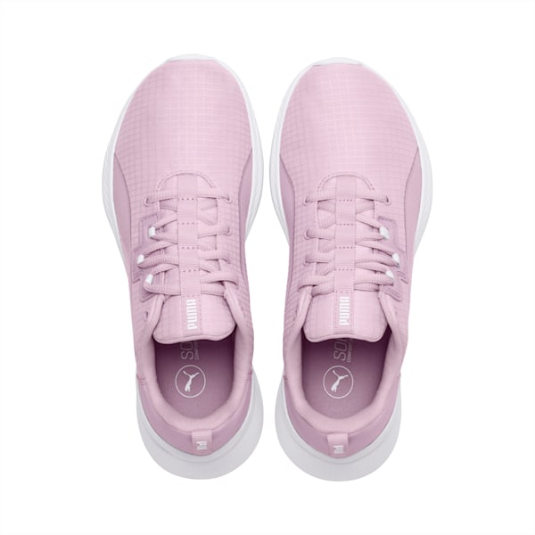 Tishatsu Runner Wn s Puma Black-Puma Whi, Winsome Orchid-Puma White, extralarge-IND