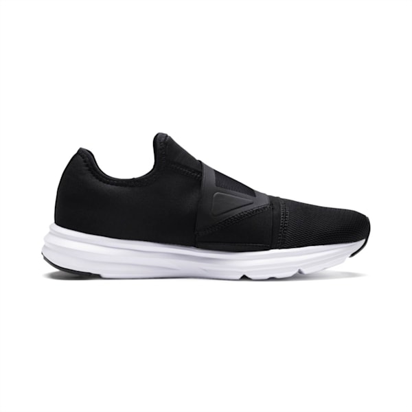 Enzo Strap 2 Running Shoes, Puma Black-Puma White, extralarge-IND