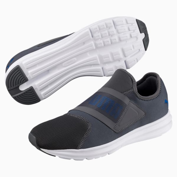 Enzo Strap 2, Iron Gate-Puma White-Strong Blue, extralarge