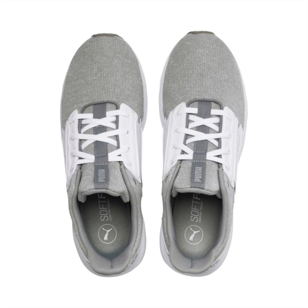 Enzo Street Knit Interest Men's Shoes, Puma White-Quarry, extralarge-IND