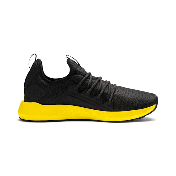 NRGY Neko Knit Men's Running Shoes, Puma Black-Blazing Yellow, extralarge