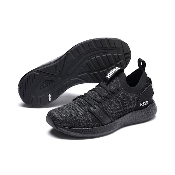 NRGY Neko Engineer Knit Women's Running Shoes, Puma Black-Puma Black, extralarge-IND
