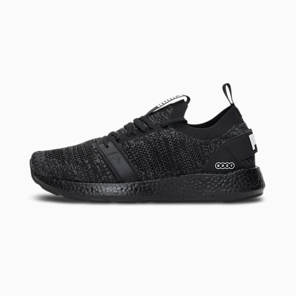 NRGY Neko Engineer Knit Women's Running Shoes, Puma Black-Puma Black, extralarge-IND