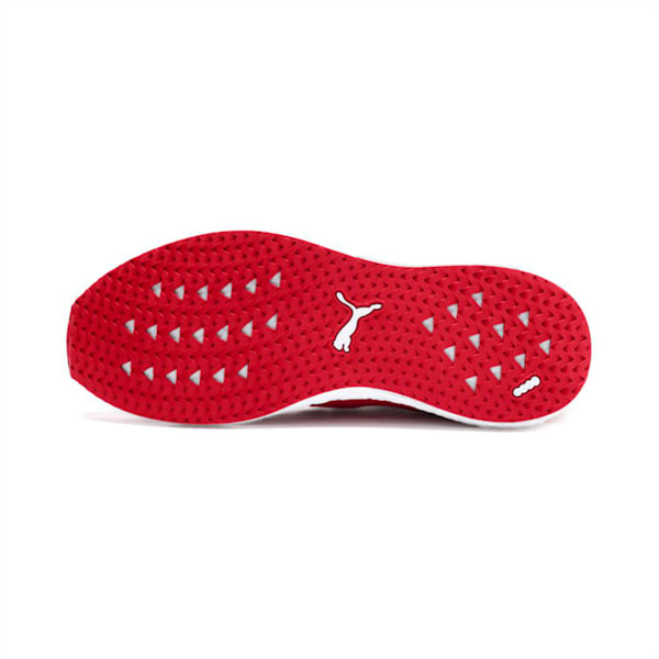 Mega Energy Heather Knit Men’s Running Shoes, Ribbon Red-Puma Black, extralarge-IND