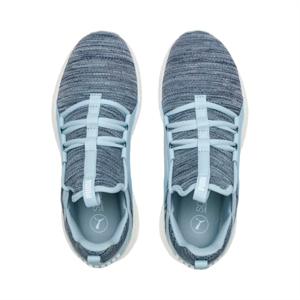 Mega Energy Heather Knit Women’s Running Shoes, CERULEAN-Peacoat, extralarge-IND
