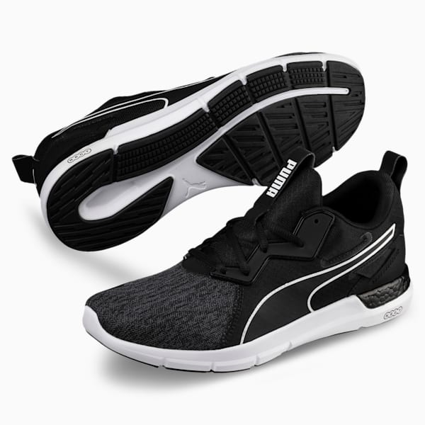 NRGY Dynamo Futuro Men's Running Shoes, Puma Black-Puma White, extralarge-IND