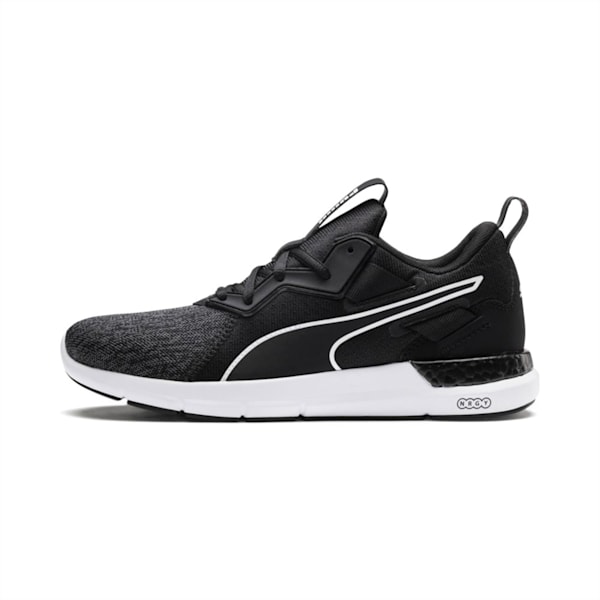 NRGY Dynamo Futuro Women's Running Shoes, Puma Black-Puma White, extralarge-IND