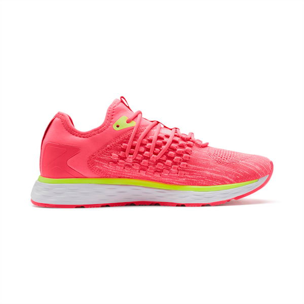 SPEED 600 FUSEFIT Women’s Running Shoes, Pink Alert-Puma White, extralarge