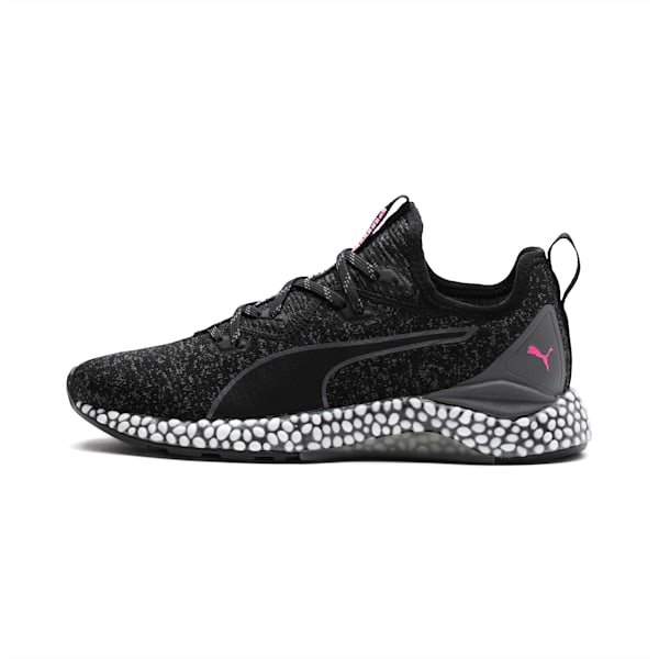 HYBRID Runner Women’s Running Shoes, Black-IronGate-KNOCKOUT PINK, extralarge