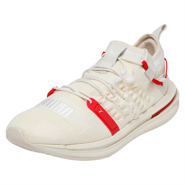 IGNITE Limitless SR FUSEFIT Unisex Running Shoes, Whisper White-Ribbon Red, extralarge-IND