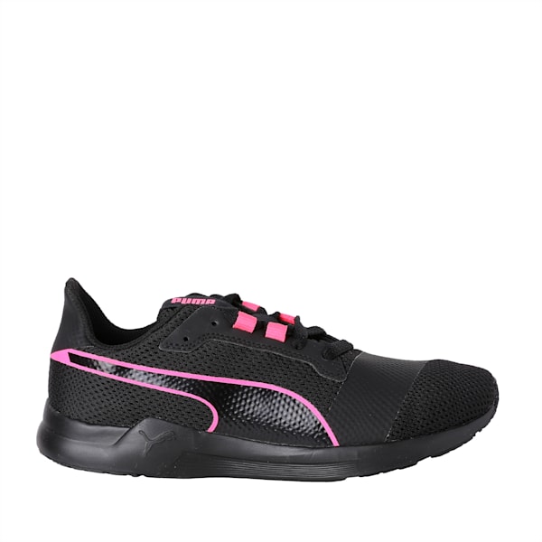 PUMA Flex XT Active Women's Training Shoes, Puma Black-KNOCKOUT PINK, extralarge-IND