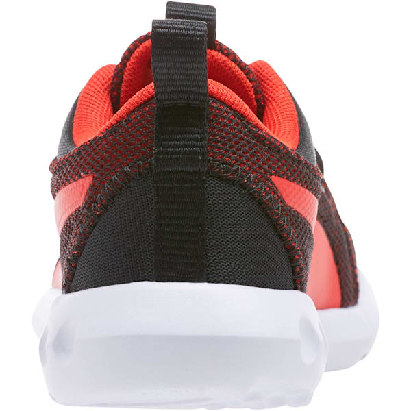 Carson 2 Breathe Little Kids' Shoes, Puma Black-Flame Scarlet, extralarge