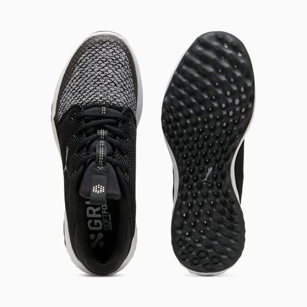メンズ ゴルフ グリップ フュージョン スポーツ スパイク シューズ, Puma Black-QUIET SHADE, extralarge-JPN