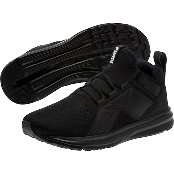 Enzo Wide Men’s Training Shoes, Puma Black, extralarge