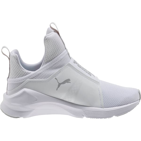 Fierce Core Sneakers JR, Puma White-Gray Violet, extralarge