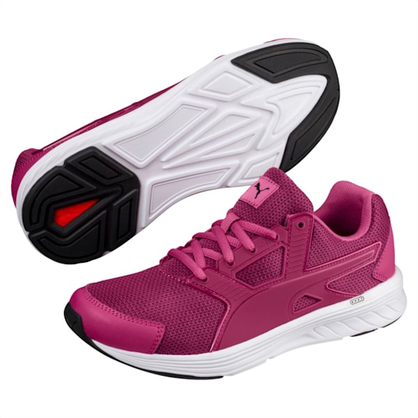 NRGY Driver NM Running Shoes, Magenta Haze-Puma White, extralarge-IND