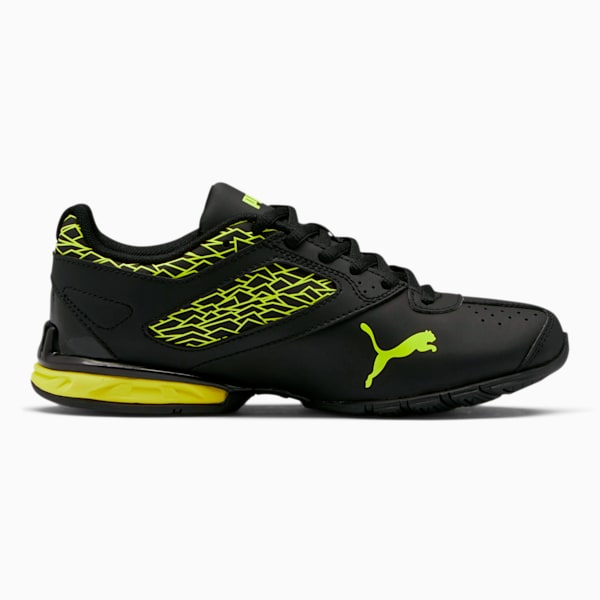 Tazon 6 Fracture FM Sneakers Big Kids, Puma Black-Safety Yellow, extralarge