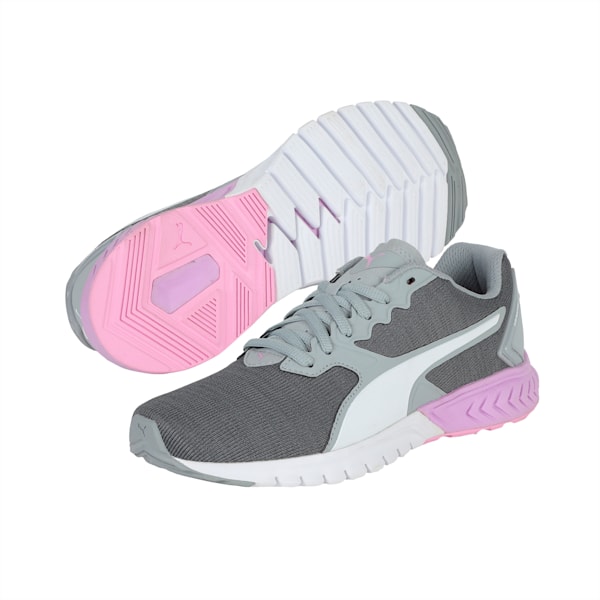 Ignite Dual NM Women's Running Shoes, Quarry-Orchid, extralarge-IND