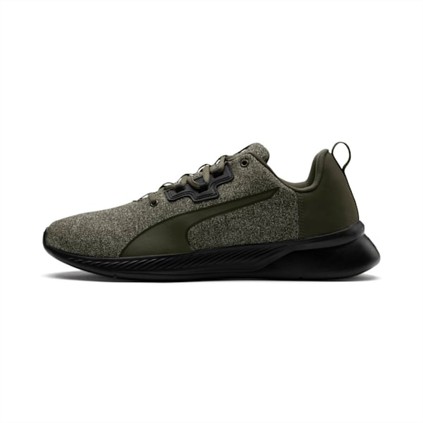 Tishatsu Runner Shoes, Forest Night-Puma Black, extralarge-IND