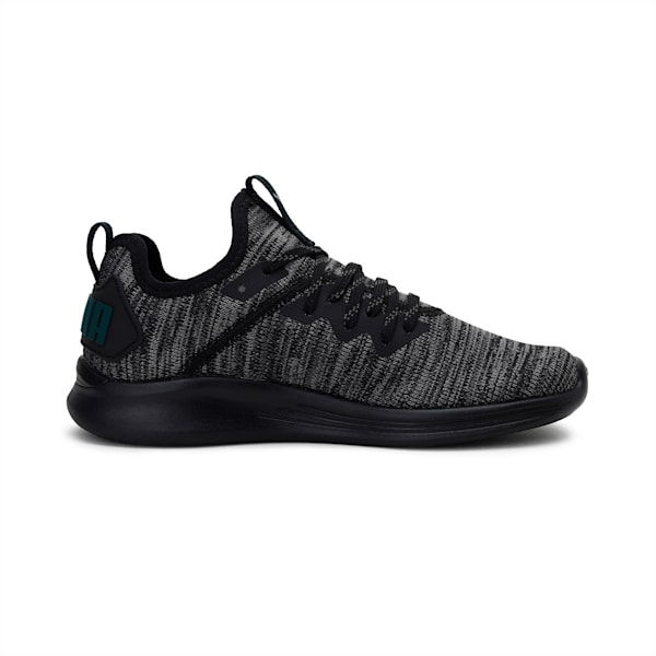 IGNITE Flash evoKNIT Kid's Shoes, Black-Shadow-Ponderosa Pine
