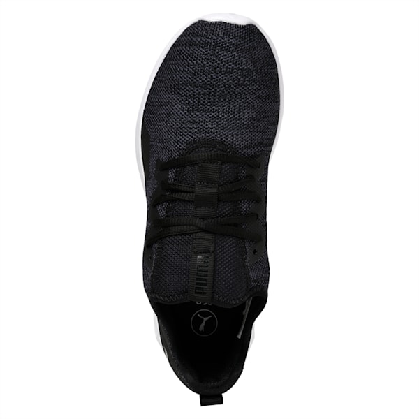 Carson 2 X Knit Unisex Running Shoes, Puma Black-Asphalt, extralarge-IND