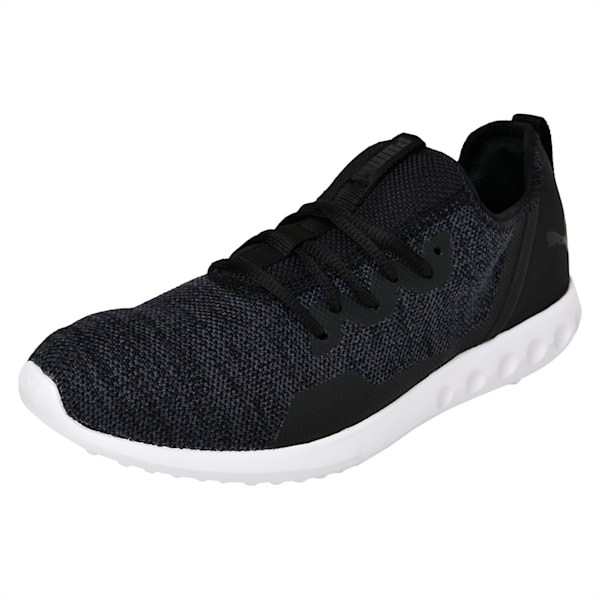 Carson 2 X Knit Unisex Running Shoes, Puma Black-Asphalt, extralarge-IND