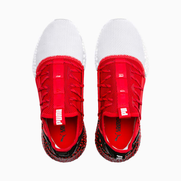 HYBRID Rocket Runner Men’s Running Shoes, High Risk Red-Black-White, extralarge