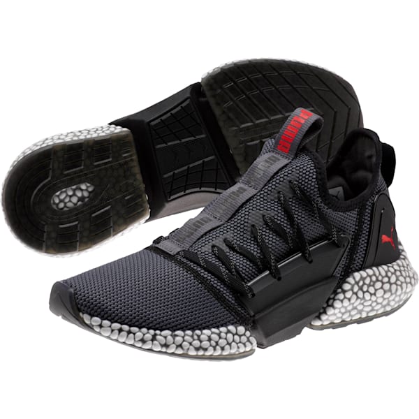 Hybrid Rocket Runner Men’s Running Shoes, Iron Gate-Puma Black-Ribbon Red, extralarge