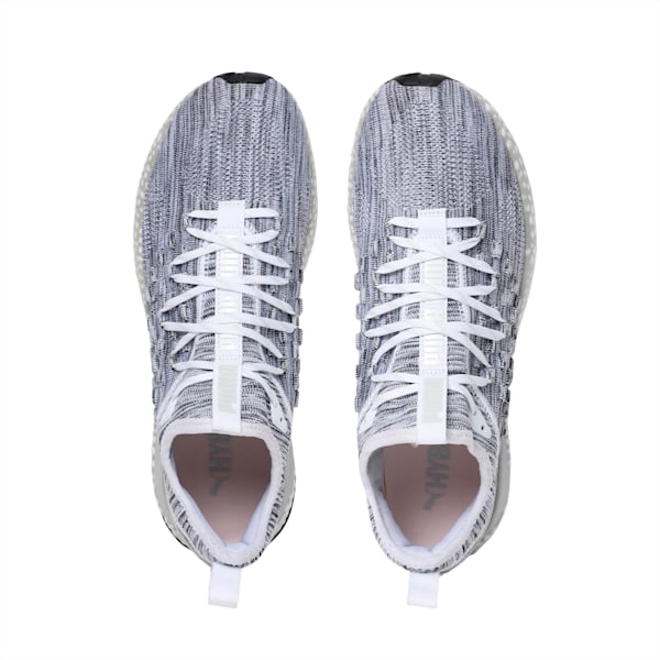 Hybrid Runner FUSEFIT Men's Running Shoes, Puma White-Glacier Gray, extralarge-IND