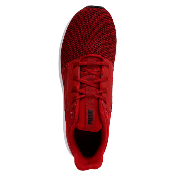Enzo Street IDP Running Shoes, Red Dahlia-Puma Black, extralarge-IND