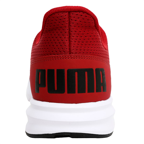 Enzo Street IDP Running Shoes, Red Dahlia-Puma Black, extralarge-IND