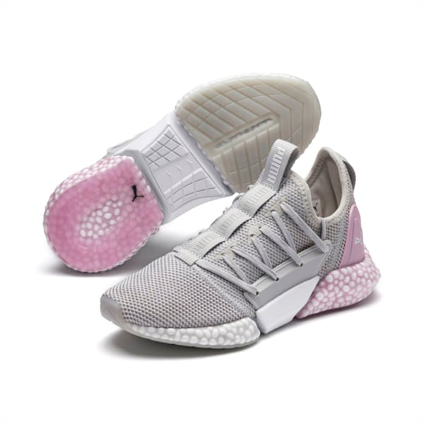 Hybrid Rocket NRGY Women's Running Shoes, Glacier Gray-Winsome Orchid-Puma White, extralarge-IND
