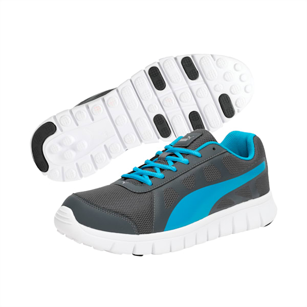 PUMA Blur V1 IDP Running Shoes, Dark Shadow-Hawaiian Ocean, extralarge-IND