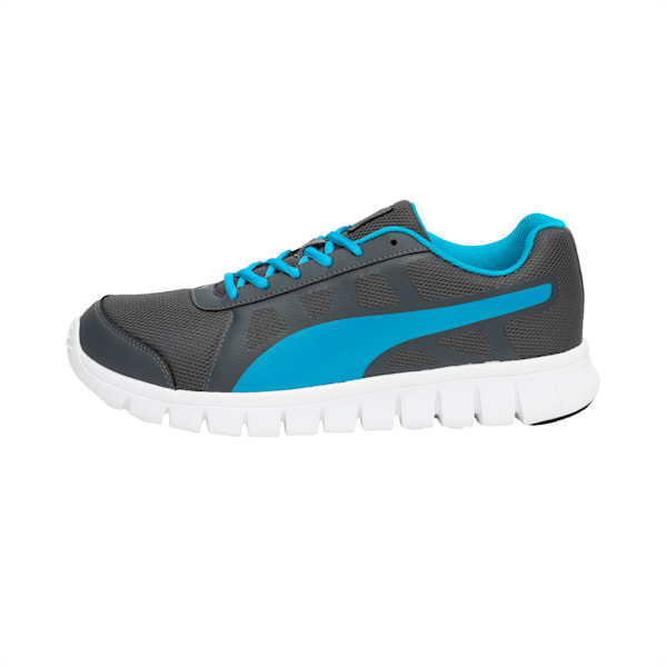 PUMA Blur V1 IDP Running Shoes, Dark Shadow-Hawaiian Ocean, extralarge-IND