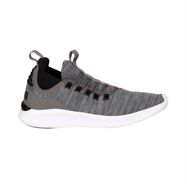 IGNITE Flash Daunt Men's Running Shoes, Charcoal Gray-Puma Black, extralarge-IND