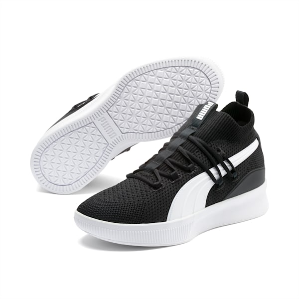 Clyde Court Core Basketball Shoes, Puma Black, extralarge