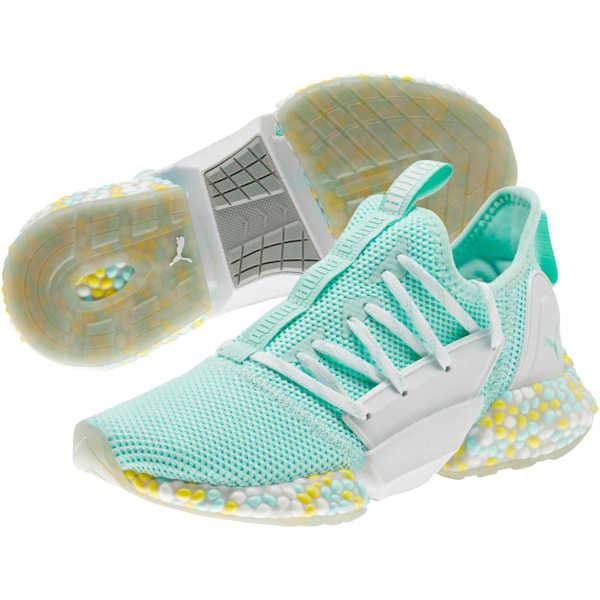 HYBRID Rocket Runner JR, Fair Aqua-Puma White-Blazing Yellow, extralarge