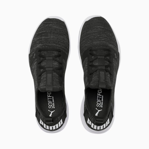 Ignite Contender Knit Men's Running Shoes, Puma Black-Puma White, extralarge-IND