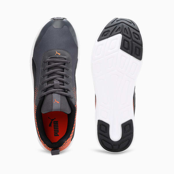 Supernal NU 2 Men's Running Shoe, Asphalt-Orange Pop-Puma Black, extralarge-IND