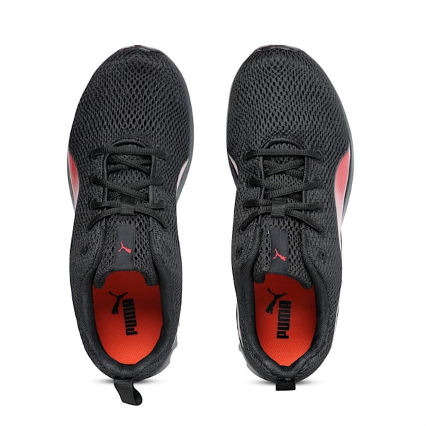 Cario IDP Running Shoes, Puma Black-Ribbon Red