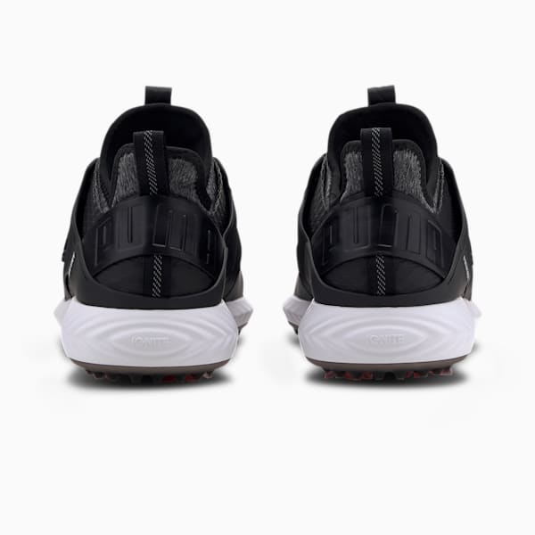 ゴルフ イグナイト パワーアダプト ケージド スパイクシューズ, Puma Black-Puma Silver-Puma Black, extralarge-JPN