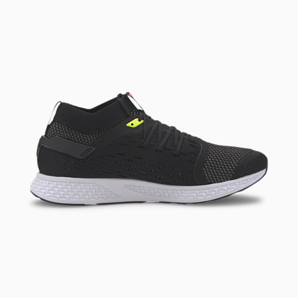 SPEED 500 Men's Running Shoes, Puma Black-Lava Blast-CASTLEROCK, extralarge