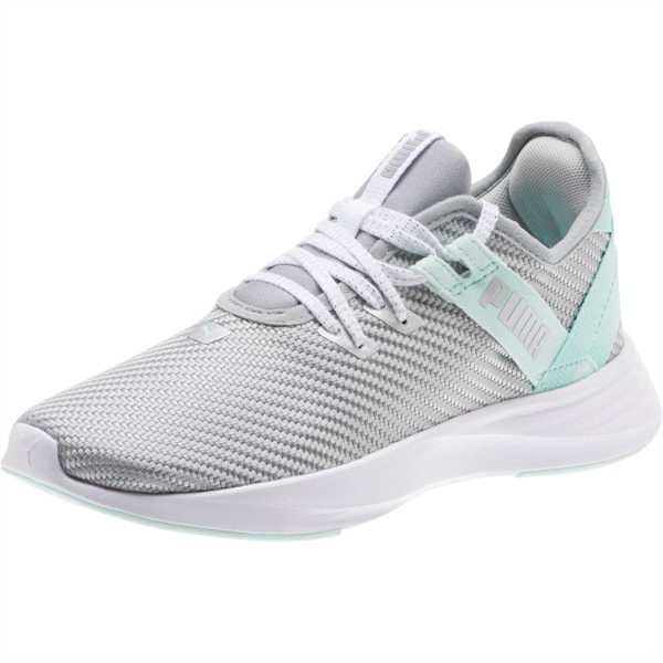 Radiate XT Cosmic Women's Training Shoes, Puma Silver-Fair Aqua, extralarge