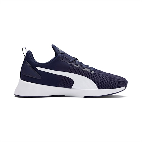 Flyer Runner SoftFoam+ Unisex Running Shoes, Peacoat-Puma White, extralarge-IND